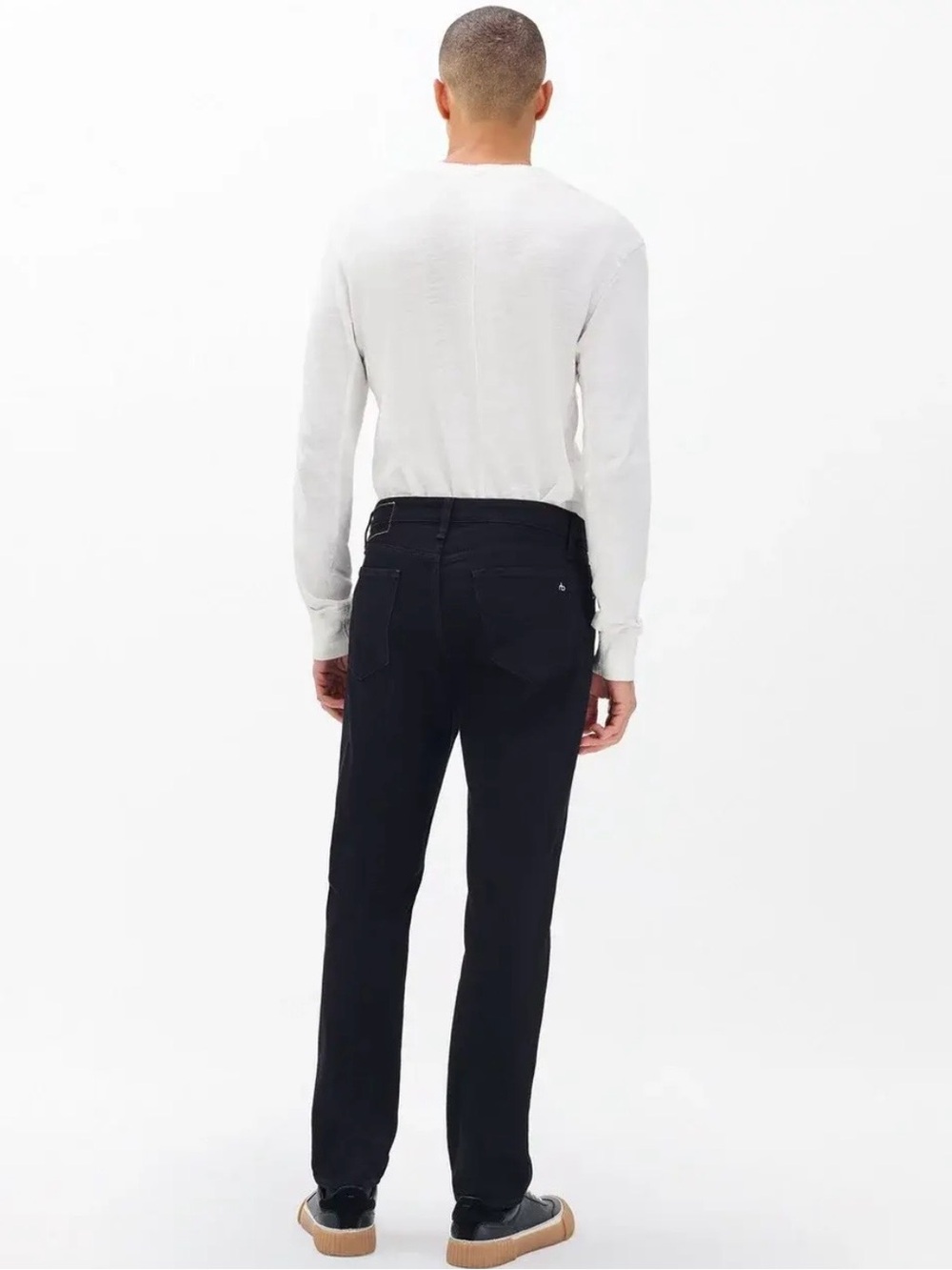 Rag & Bone Fit 3 Athletic Fit Black Jeans Men’s 32x32 Premium Stretch Denim - Picture 2 of 10